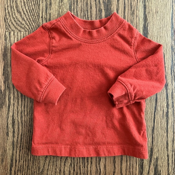 EUC Carter's 2-Piece Lion Print Tee & Overall Set - Gray/Burnt Orange - Newborn - Picture 8 of 16